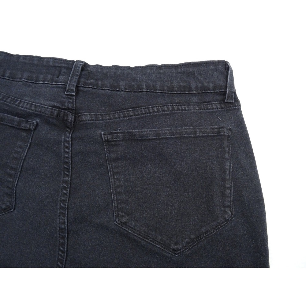NYDJ Womens Jeans Size 16 Black Denim Ankle Stretch Lift Tuck High Rise - Picture 11 of 16